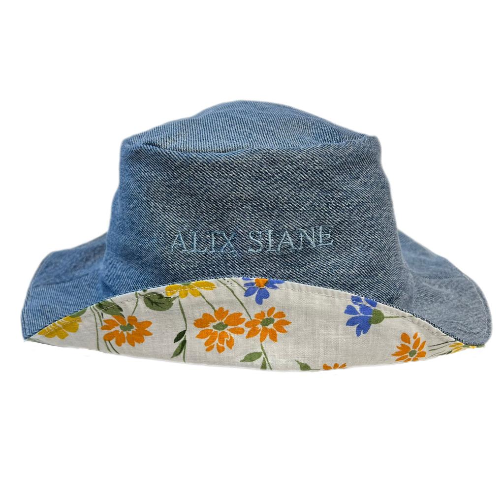 Le Bobix jeans fleuri