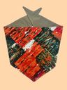 foulard kaki