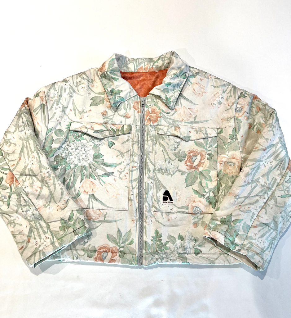 Veste Simone fleurs pastel