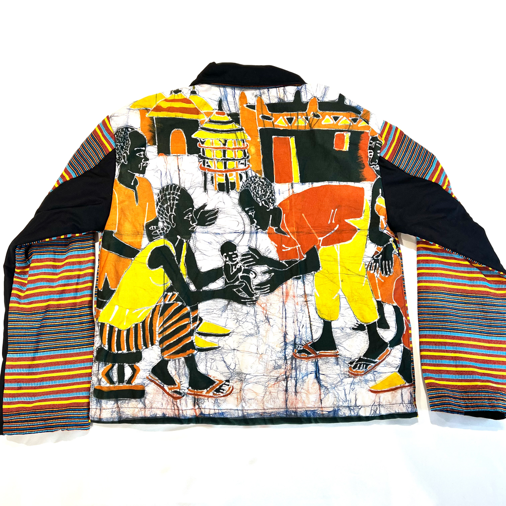 Veste Simone motif africain