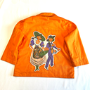 Veste Simone orange vintage