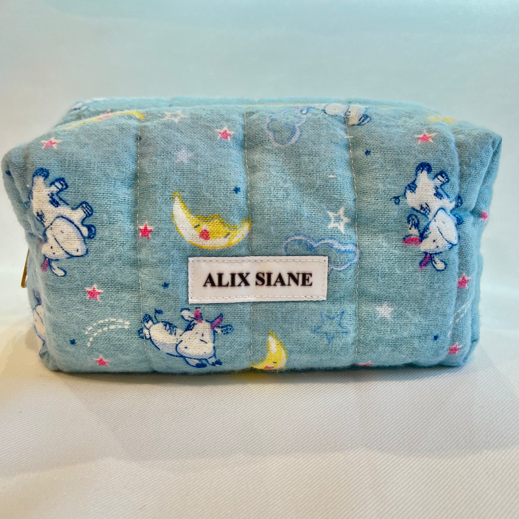 Trousse de toilette bleu